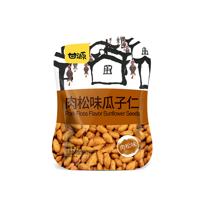 【GY甘源】Pork Floss Flavour Sunflower Seed 肉松味瓜子仁75g TastetheOrient